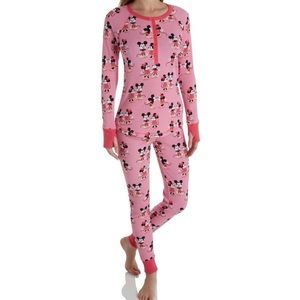 Munki Munki Disney Mickey & Minnie Pajama Set Size XL